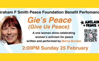 Gie’s Peace (Give us Peace) at the Adelaide Fringe
